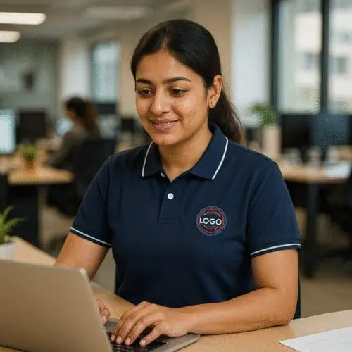 Premium Polo Cotton T-Shirt - Image 9