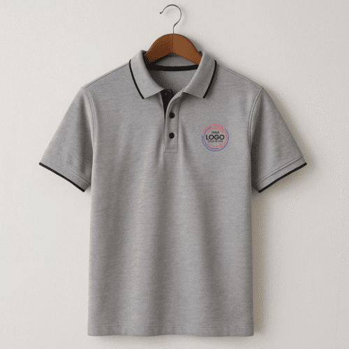 Premium Polo Cotton T-Shirt - Image 4