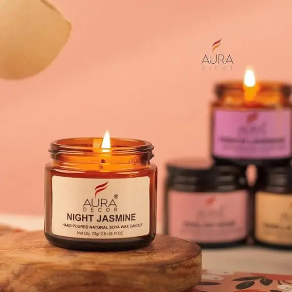 Aura Decor Scented Candle - Image 2