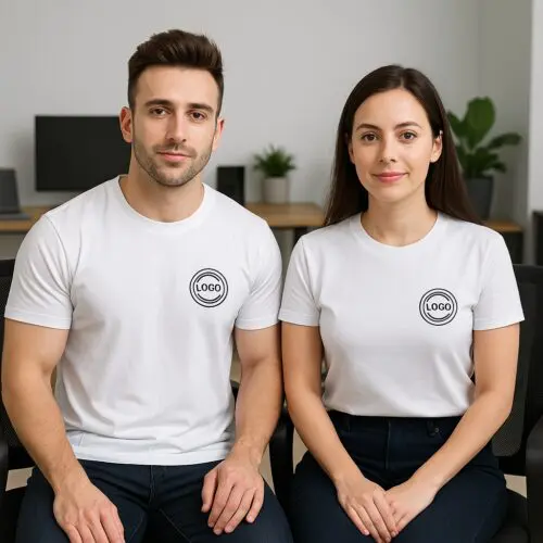 Round Neck Cotton T-Shirt - 180 GSM - Image 10