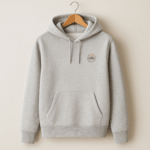 Premium Cotton Hoodie - Grey