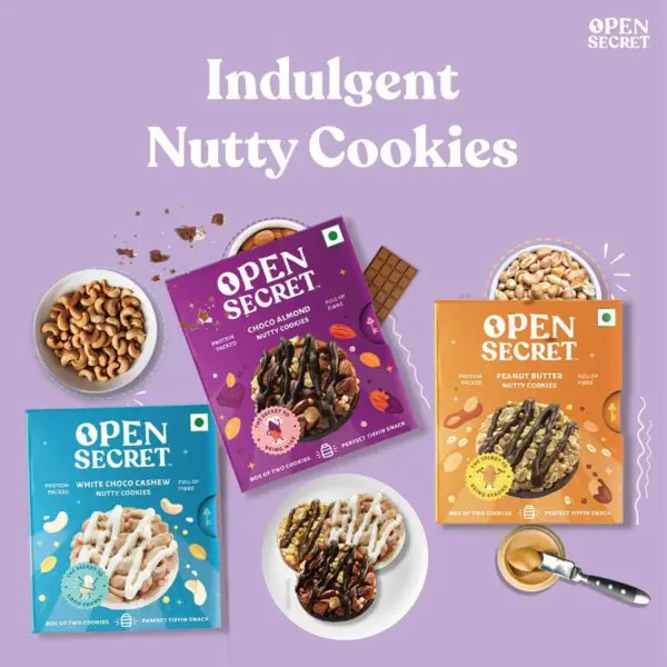 Open Secret White Choco Cashew Story Box - 6 Cookies, 75g - Image 8