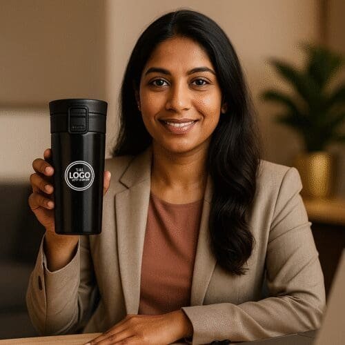 Coffee Travel Double-Wall Thermos Flask - Image 3