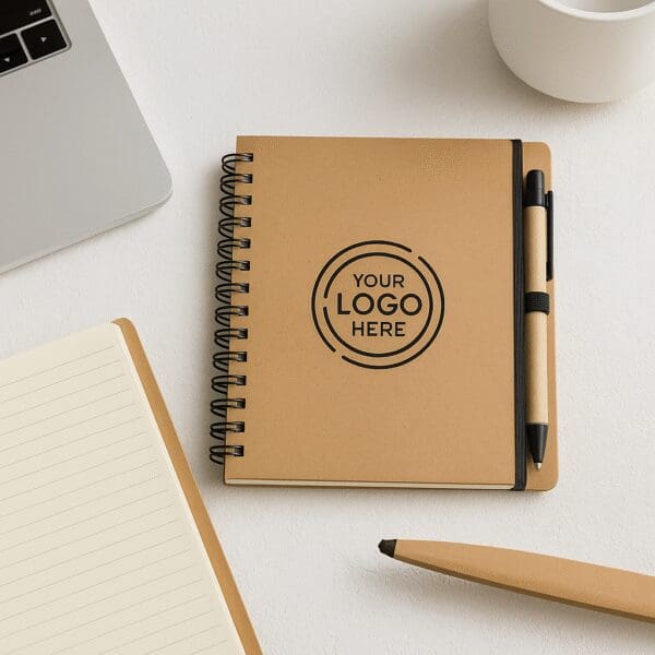 Writing Spiral Notepad with Pen - Image 1