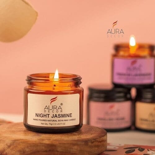 Aura Decor Scented Candle - Image 2