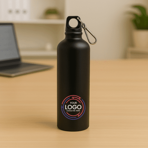 Sipper Aluminum Water Bottle - Black Matte