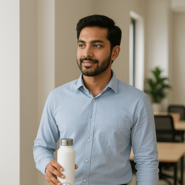 Steel Water Bottle - Style-2 - Image 2