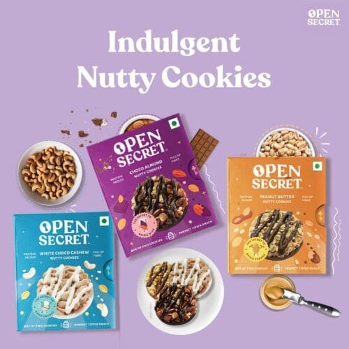 Open Secret White Choco Cashew Story Box - 6 Cookies, 75g - Image 8