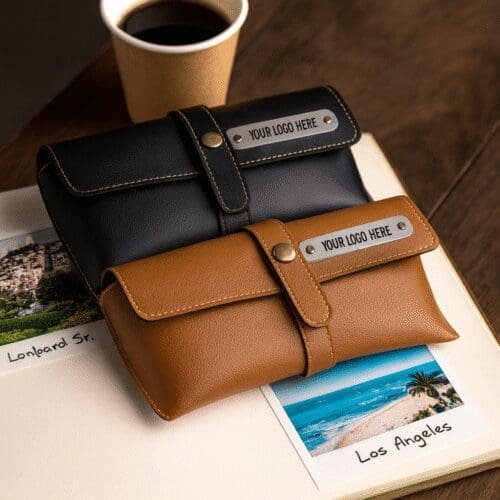 Premium Leather Sunglass Pouch